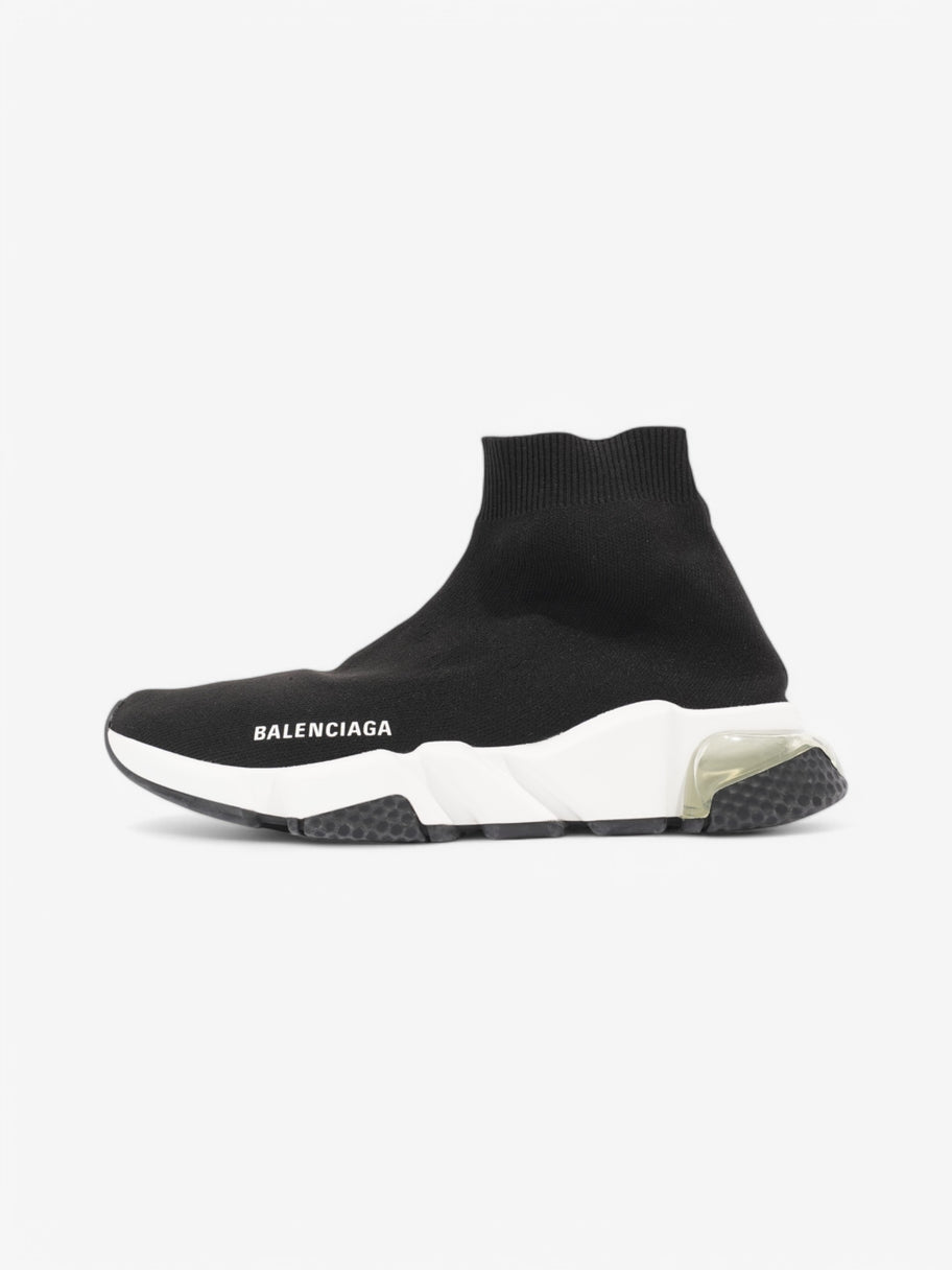Balenciaga Speed Clear Sole Black / White Cotton EU 39 UK 6 Image 5