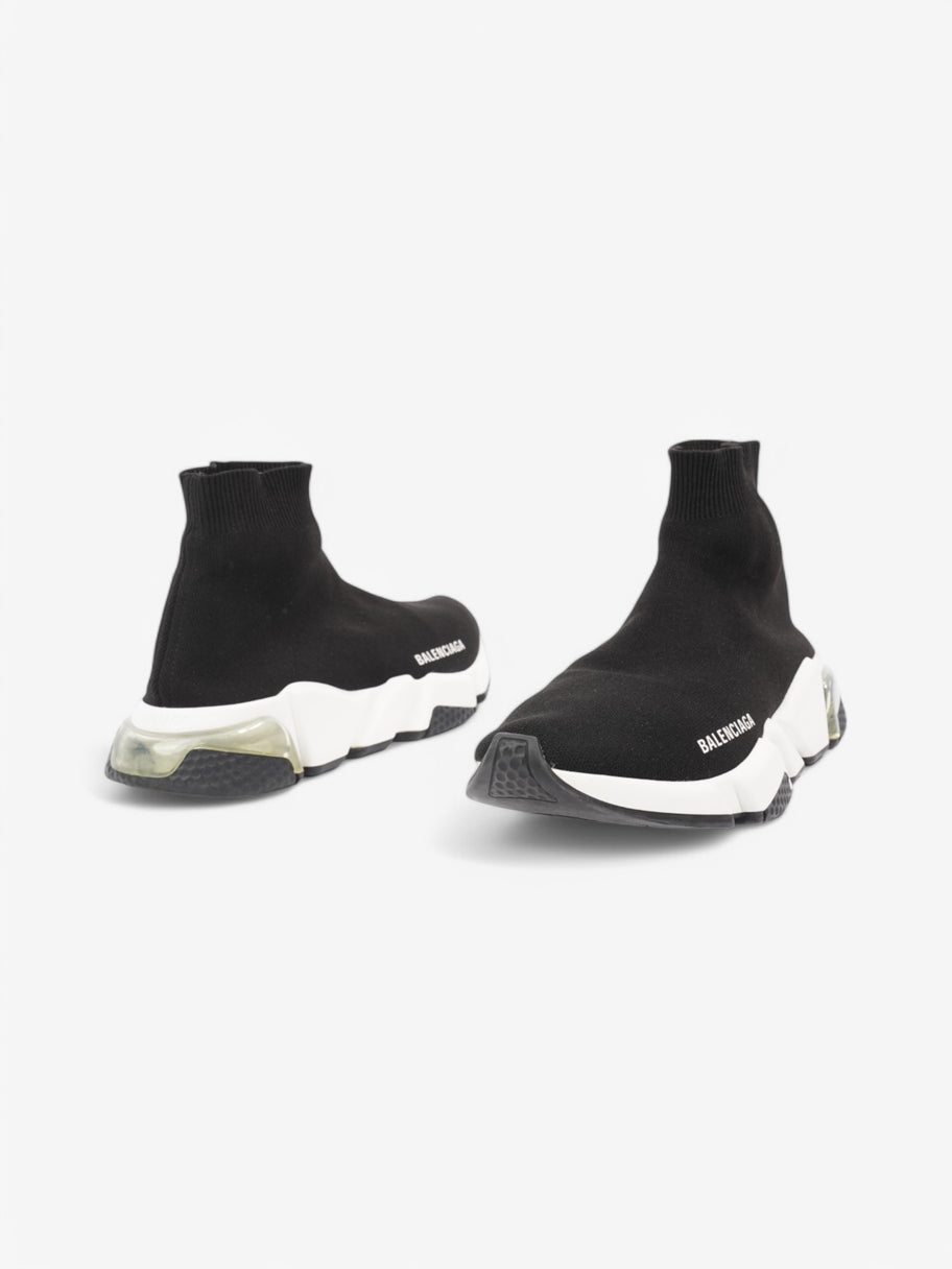 Balenciaga Speed Clear Sole Black / White Cotton EU 39 UK 6 Image 9