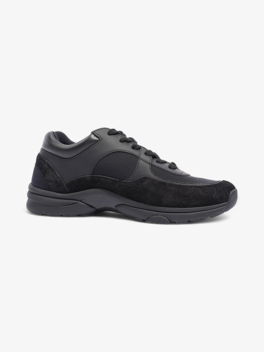 Chanel CC Logo Black Suede EU 37 UK 4 Image 4