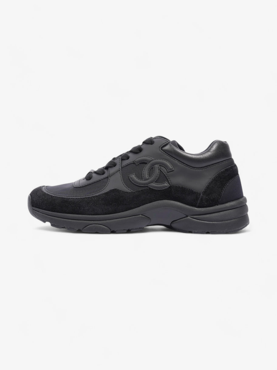 Chanel CC Logo Black Suede EU 37 UK 4 Image 5