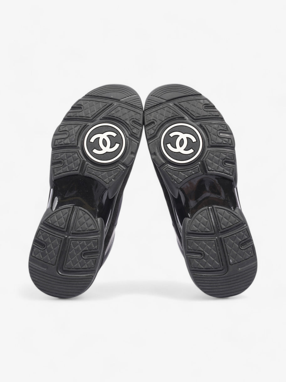 Chanel CC Logo Black Suede EU 37 UK 4 Image 7