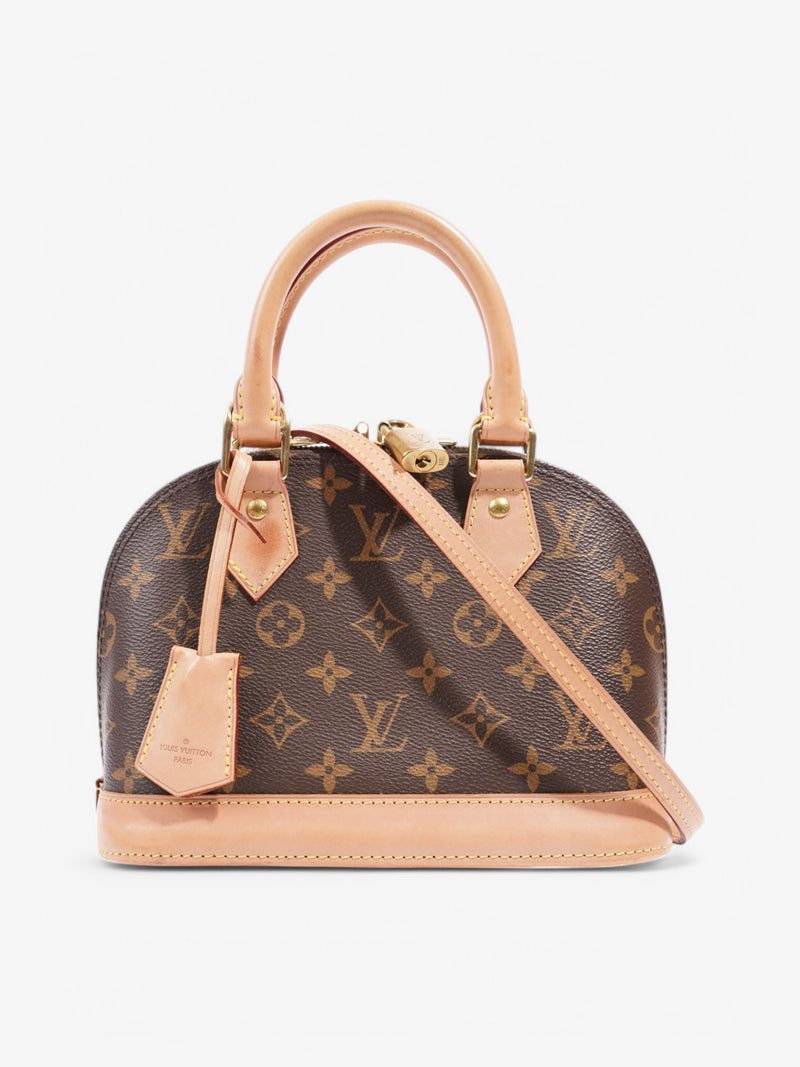  Louis Vuitton Alma Monogram Coated Canvas BB