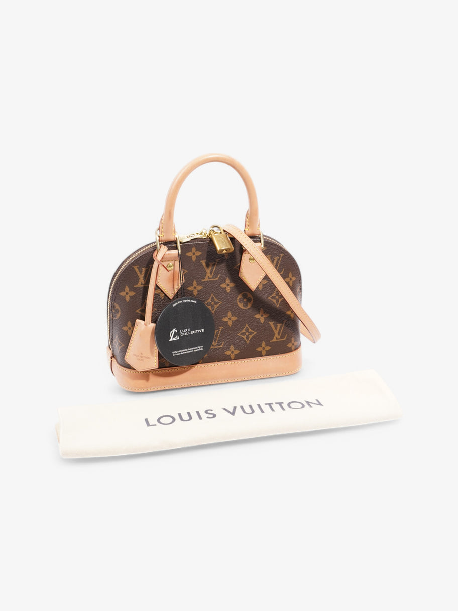 Louis Vuitton Alma Monogram Coated Canvas BB Image 9