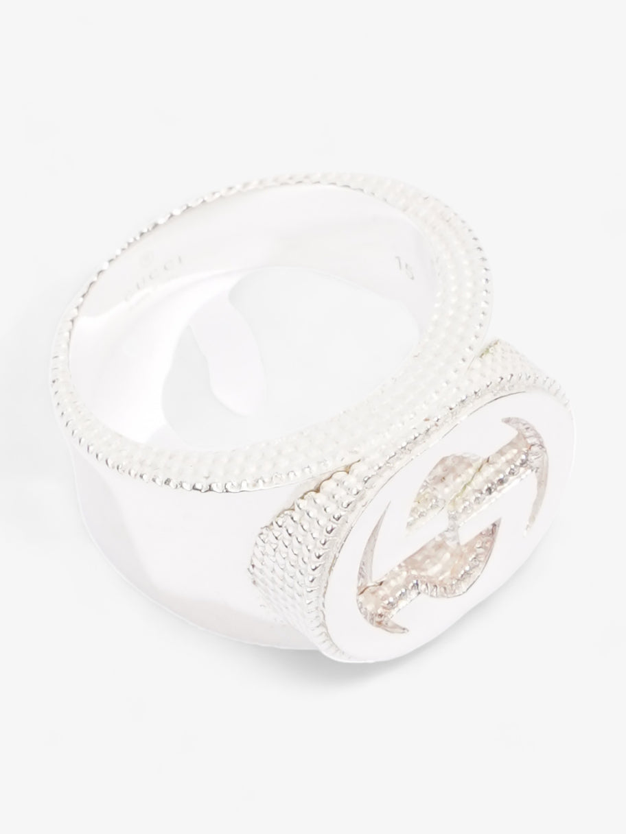 Gucci Interlocking G Ring Silver Silver Sterling 15 (55mm Image 2