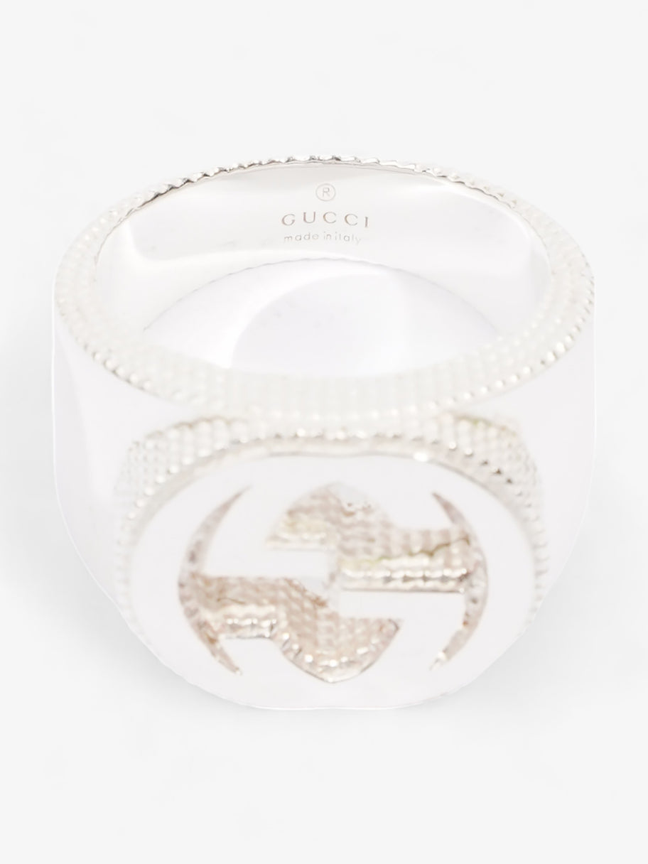 Gucci Interlocking G Ring Silver Silver Sterling 15 (55mm Image 3