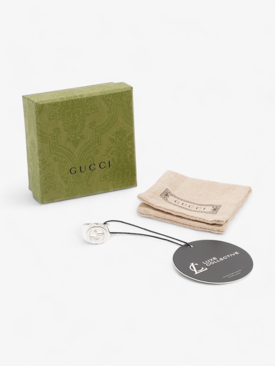 Gucci Interlocking G Ring Silver Silver Sterling 15 (55mm Image 6