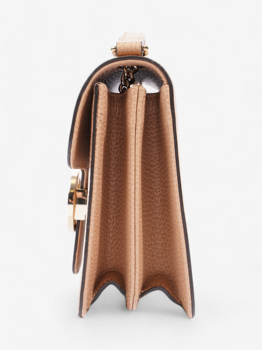 Gucci Dollar Interlocking G Camelia Calfskin Leather Small Image 3