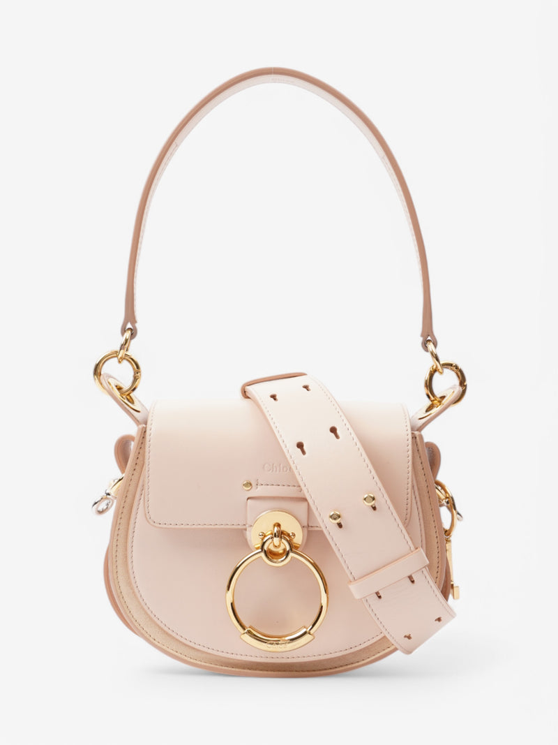  Chloe Tess Saddle Bag Pink Leather
