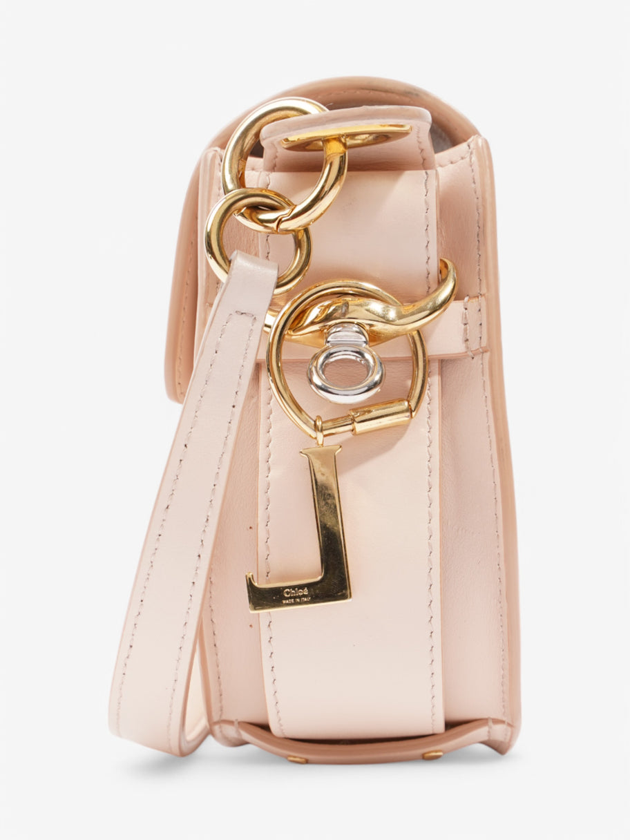 Chloe Tess Saddle Bag Pink Leather Image 3