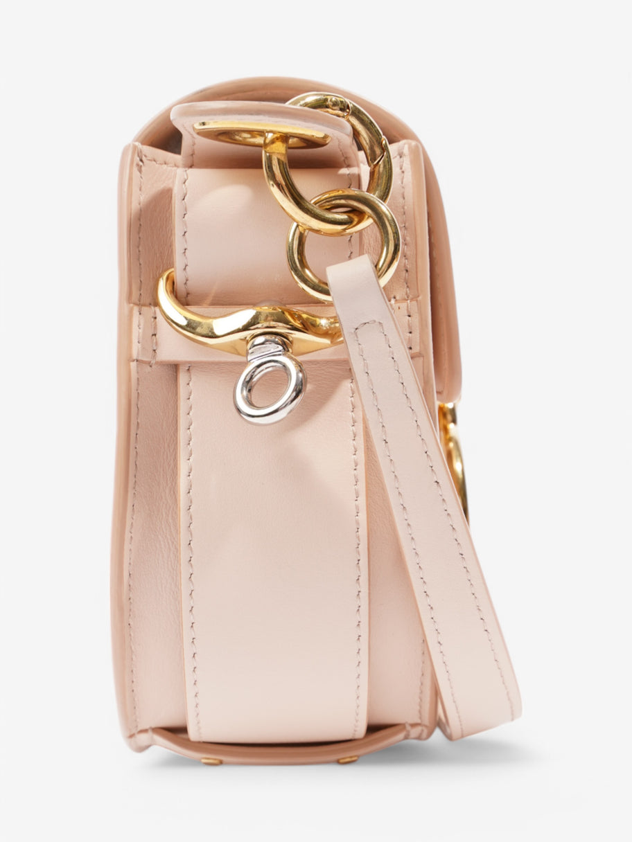 Chloe Tess Saddle Bag Pink Leather Image 5