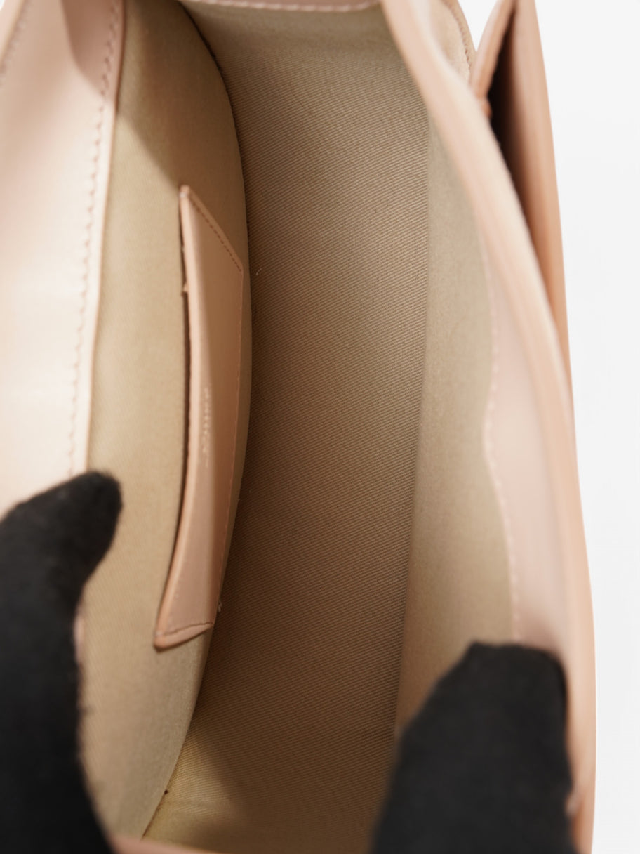 Chloe Tess Saddle Bag Pink Leather Image 8