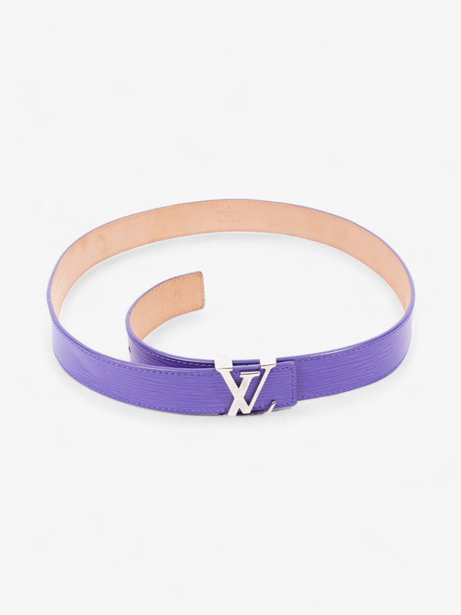 Louis Vuitton LV Initials Belt Purple Epi Leather 85cm 34