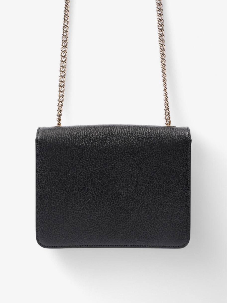 Gucci Interlocking GG Bag Black Leather Small Image 4