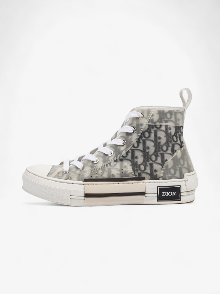 Christian Dior B23 High Top Sneaker White / Black PVC EU 40.5 UK 7.5 Image 5