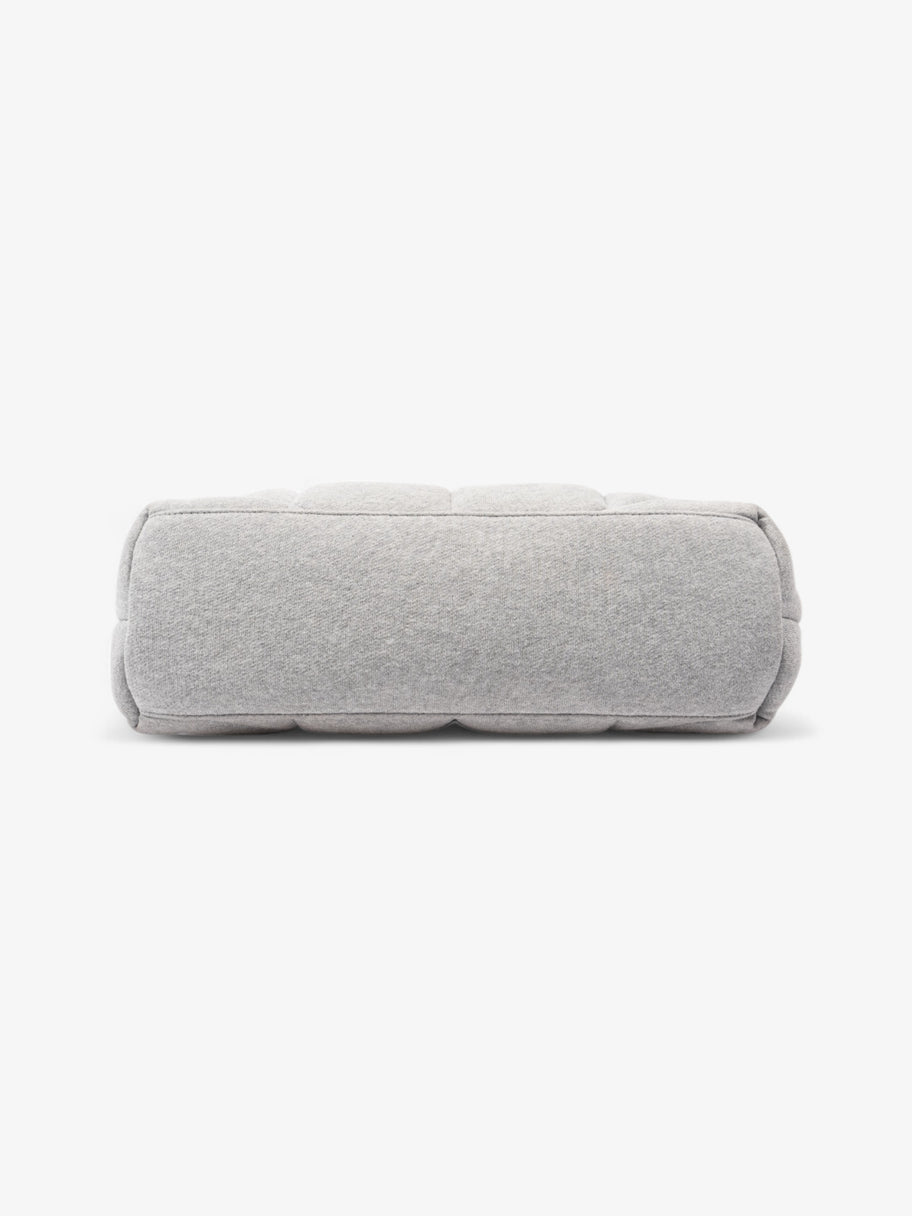 Saint Laurent Loulou Puffer Crossbody Bag Grey Fabric Image 6