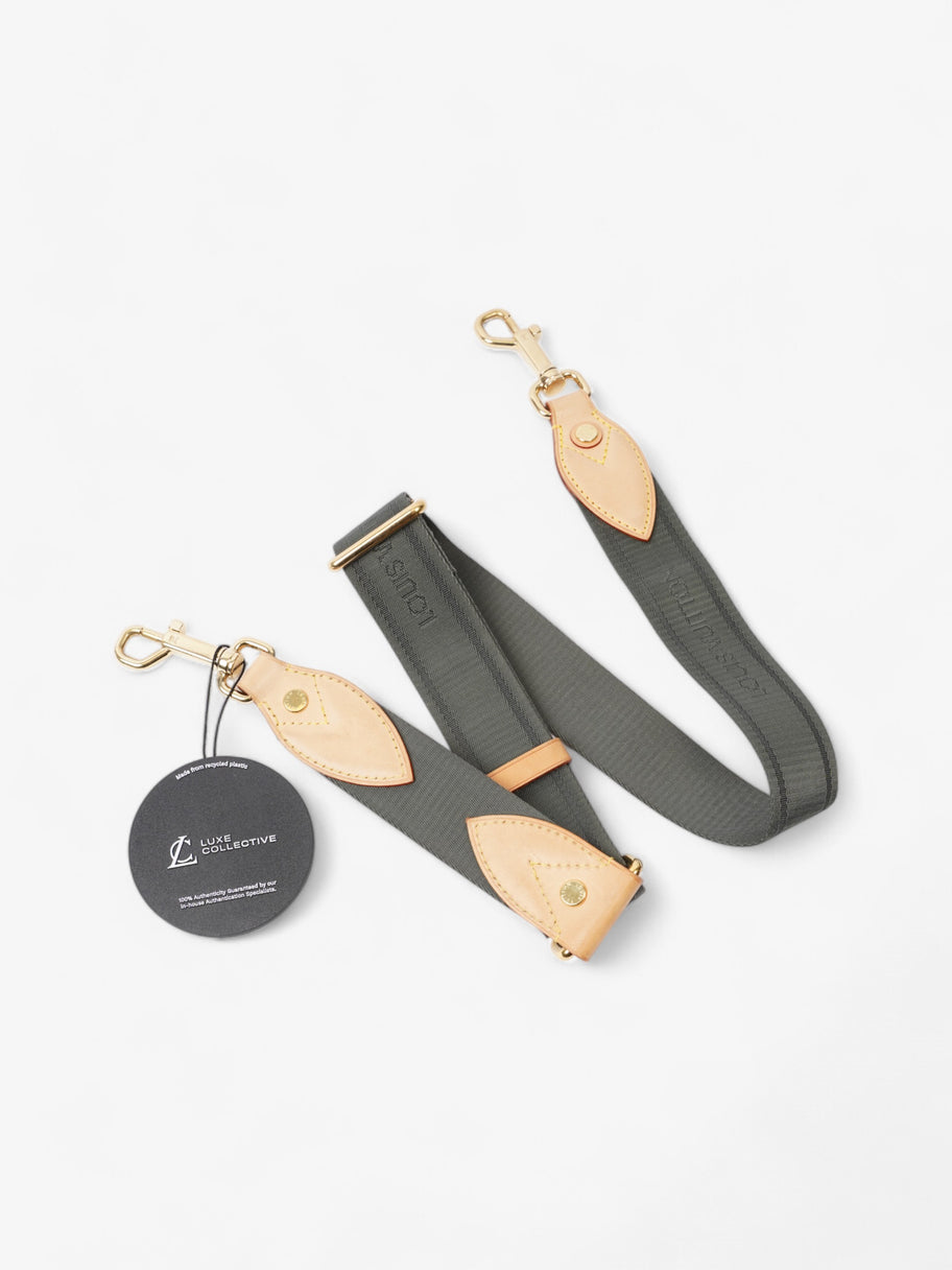 Louis Vuitton Adjustable Bag Strap Khaki / Gold Cotton Image 5