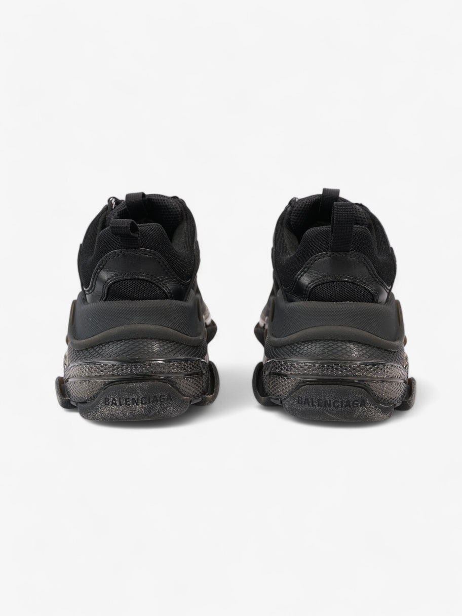 Balenciaga Triple S Clear Sole Black / White Mesh EU 37 UK 4 Image 6