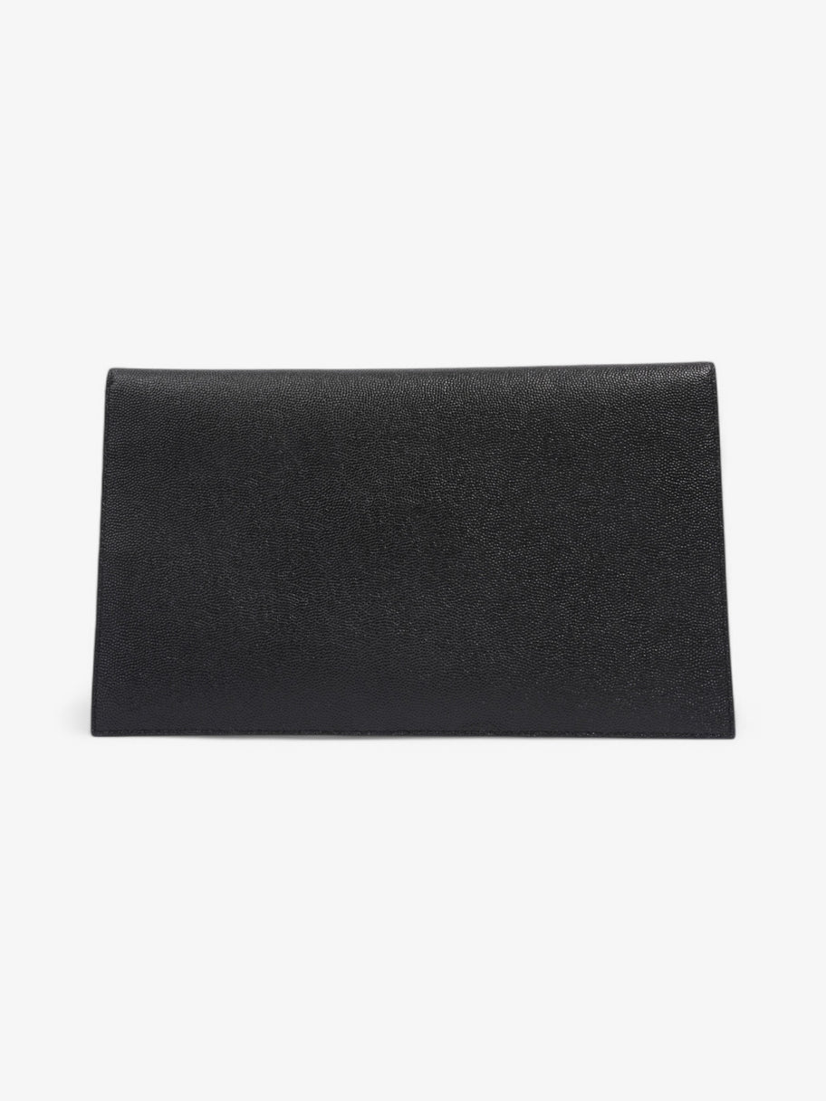 Saint Laurent Uptown Pouch Black Calfskin Leather Image 5