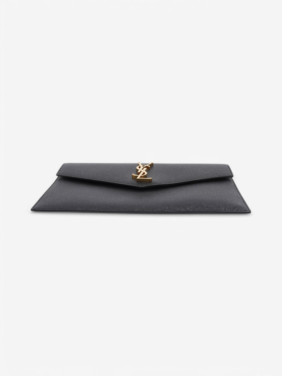 Saint Laurent Uptown Pouch Black Calfskin Leather Image 6