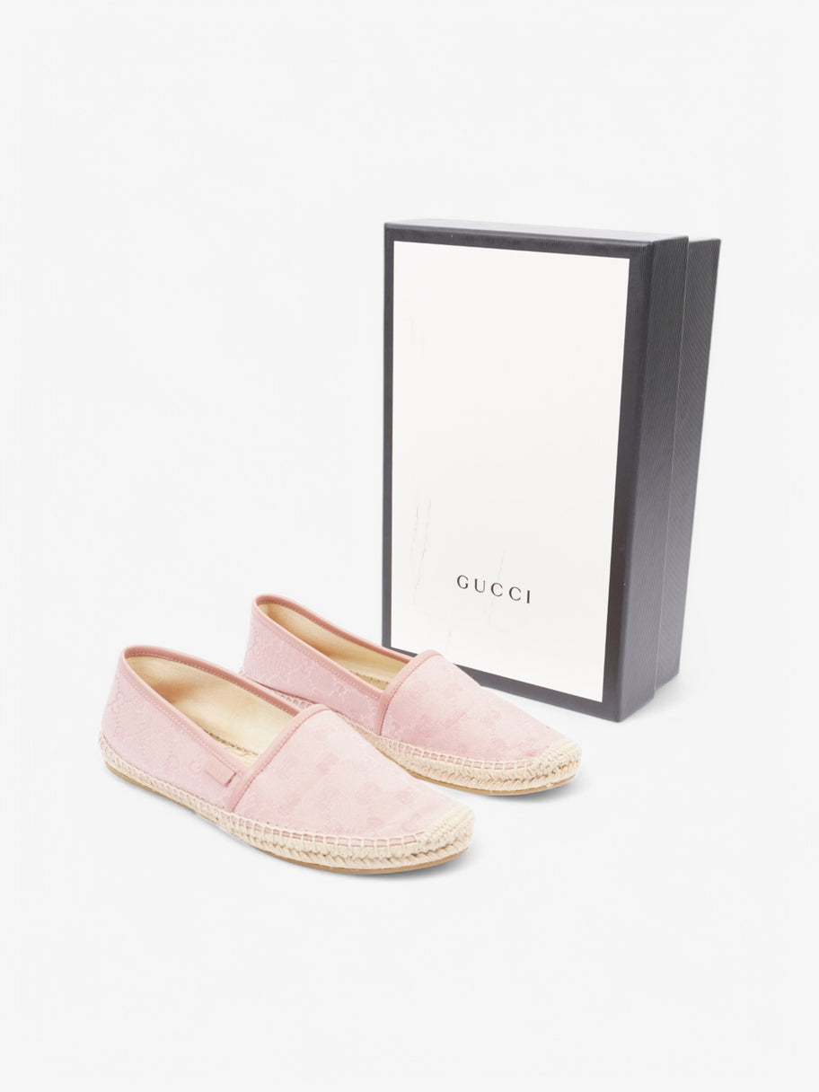 Gucci Espadrilles Pink Canvas EU 38 UK 5 Image 10
