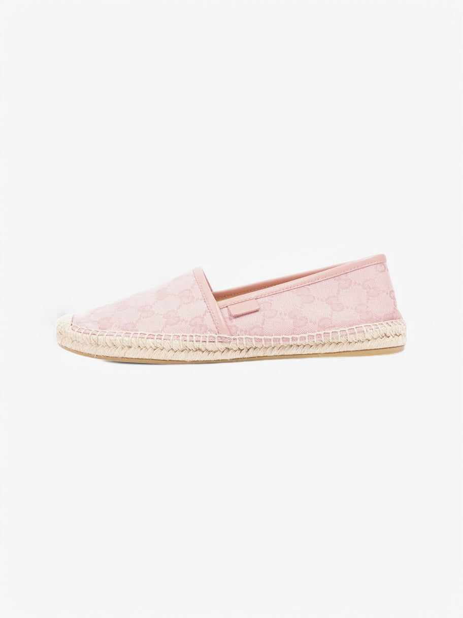 Gucci Espadrilles Pink Canvas EU 38 UK 5 Image 5