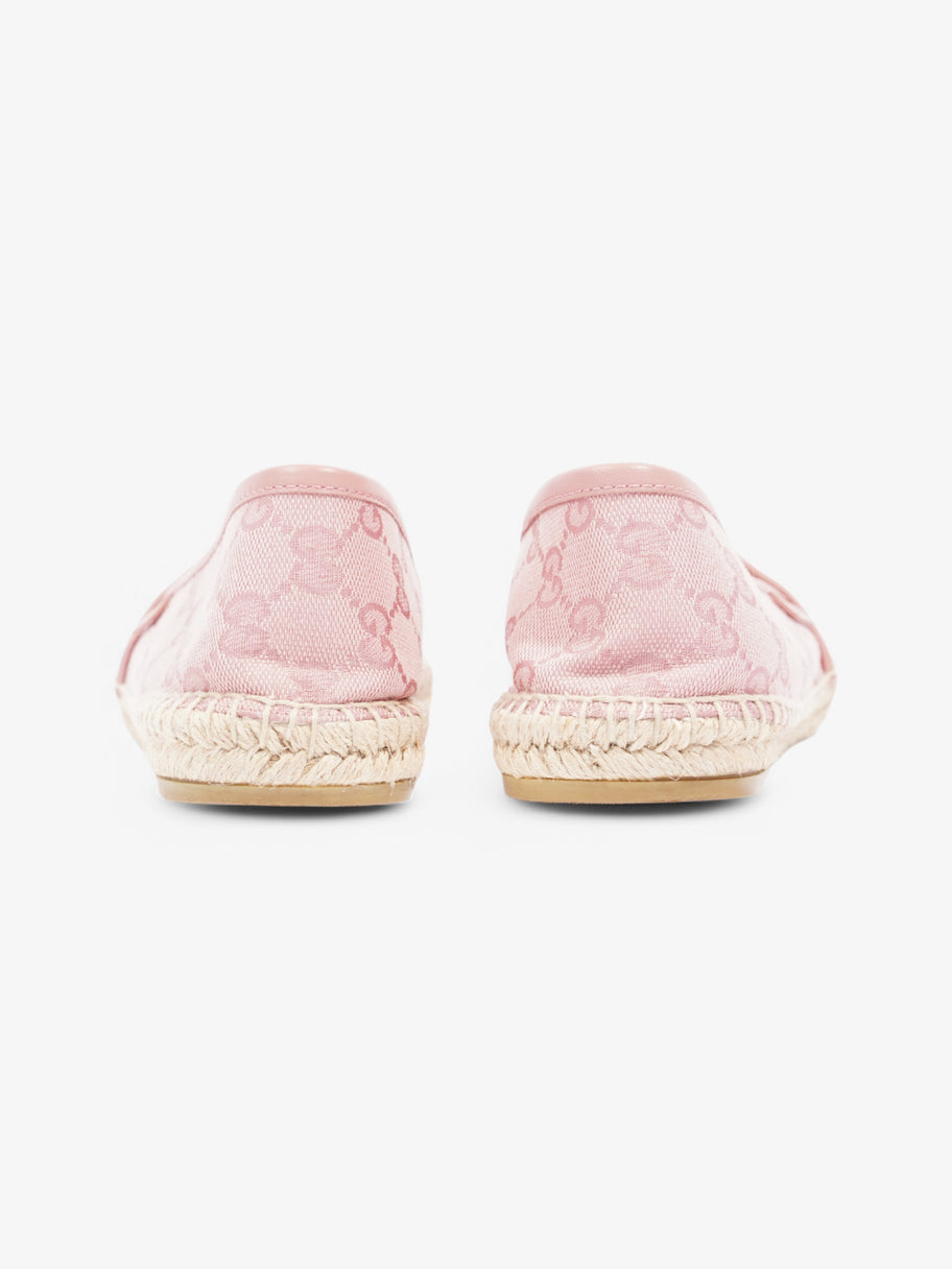 Gucci Espadrilles Pink Canvas EU 38 UK 5 Image 6
