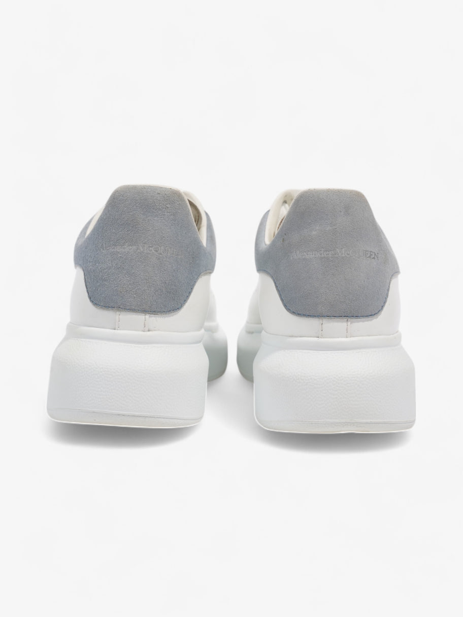 Alexander McQueen Oversized Sneakers White  / Light Blue Tab Leather EU 37.5 UK 4.5 Image 6