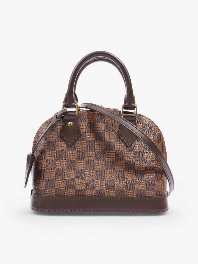  Louis Vuitton Alma Damier Ebene Coated Canvas BB