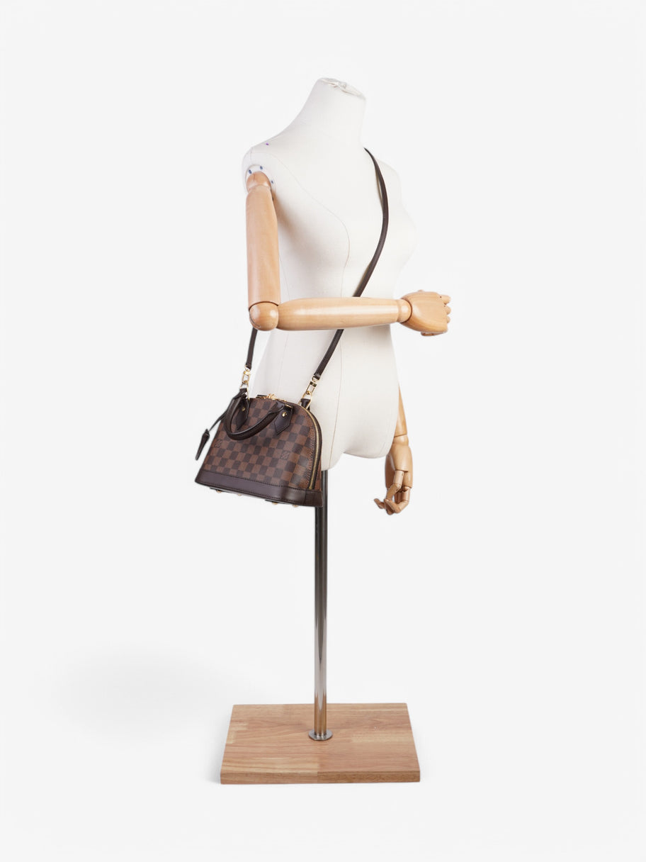 Louis Vuitton Alma Damier Ebene Coated Canvas BB Image 2