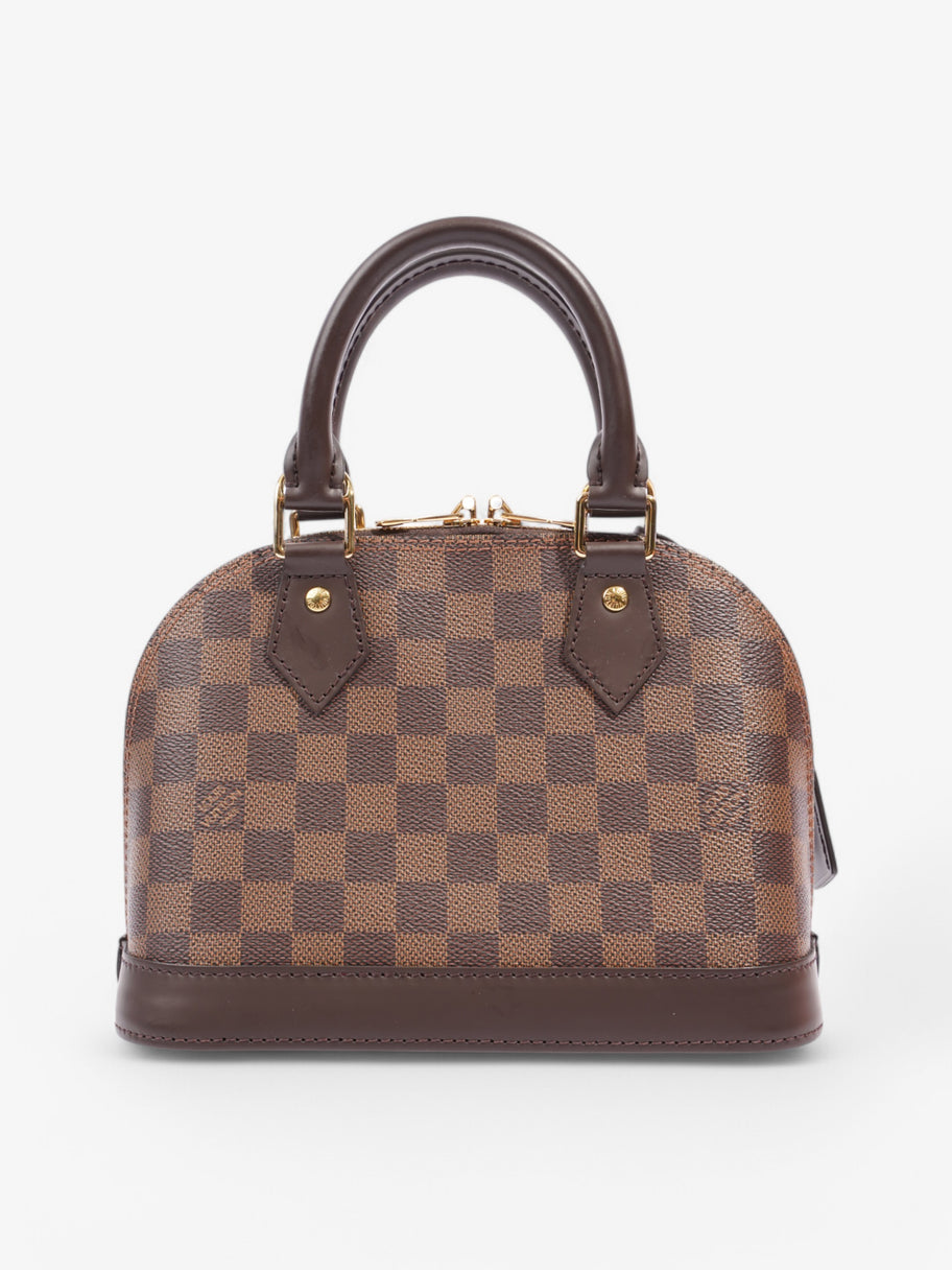 Louis Vuitton Alma Damier Ebene Coated Canvas BB Image 4