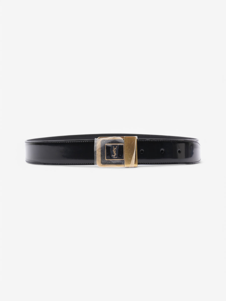 Saint Laurent Buckle Belt Black Leather Image 1