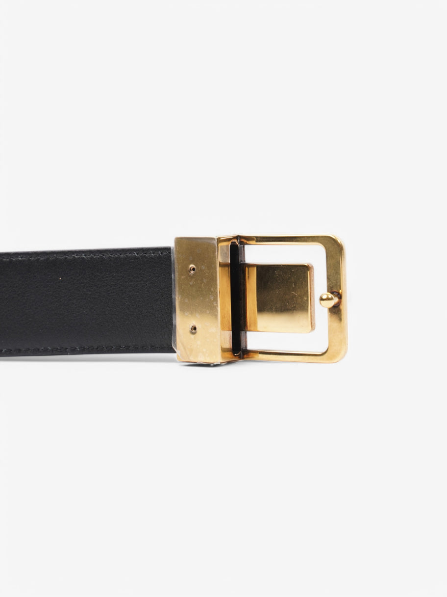 Saint Laurent Buckle Belt Black Leather Image 4