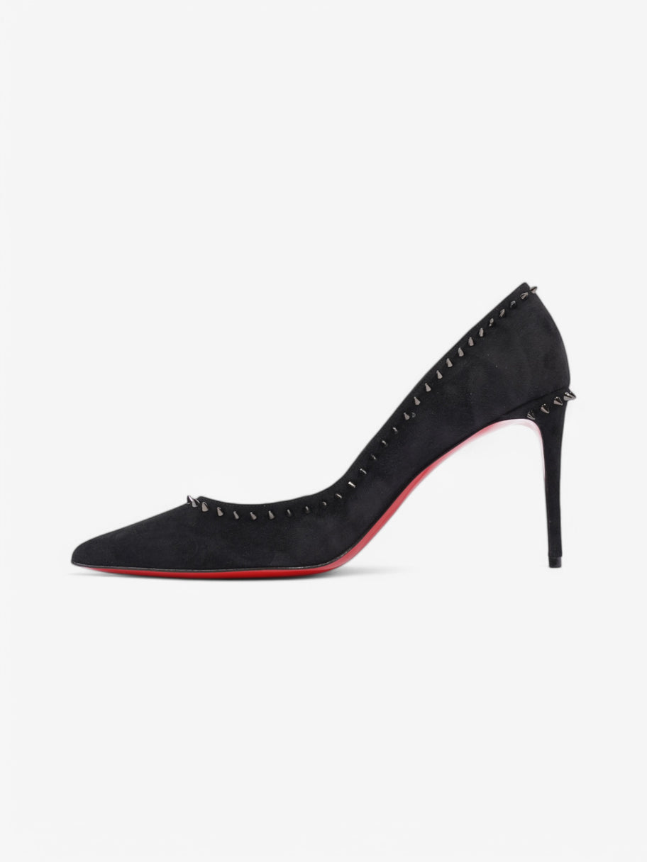 Christian Louboutin Anjalina  85 Black Suede EU 40 UK 7 Image 3