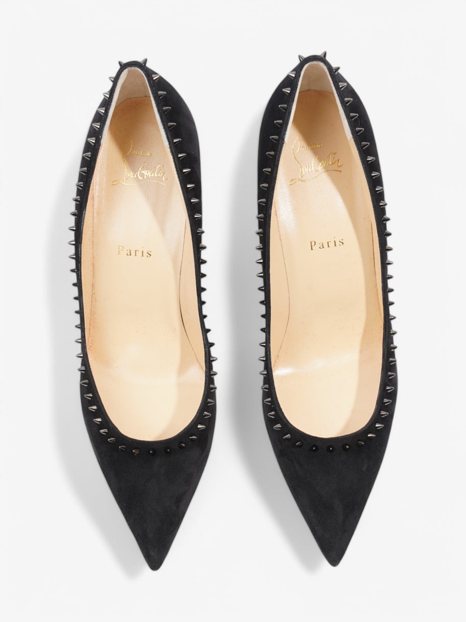 Christian Louboutin Anjalina  85 Black Suede EU 40 UK 7 Image 8