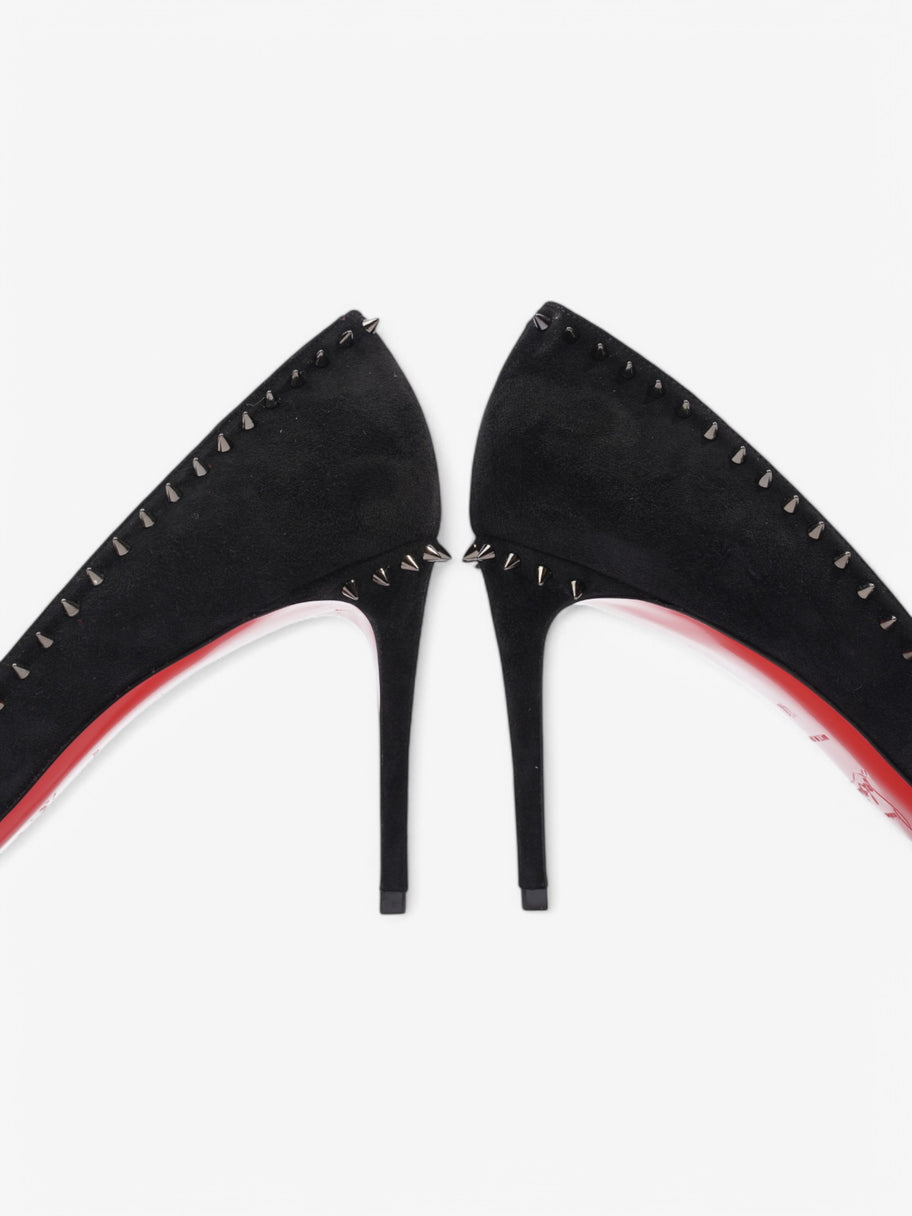 Christian Louboutin Anjalina  85 Black Suede EU 40 UK 7 Image 9