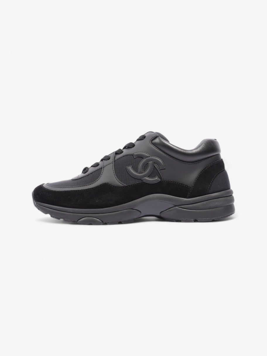Chanel CC Logo Sneakers Black Suede EU 41 UK 7 Image 5