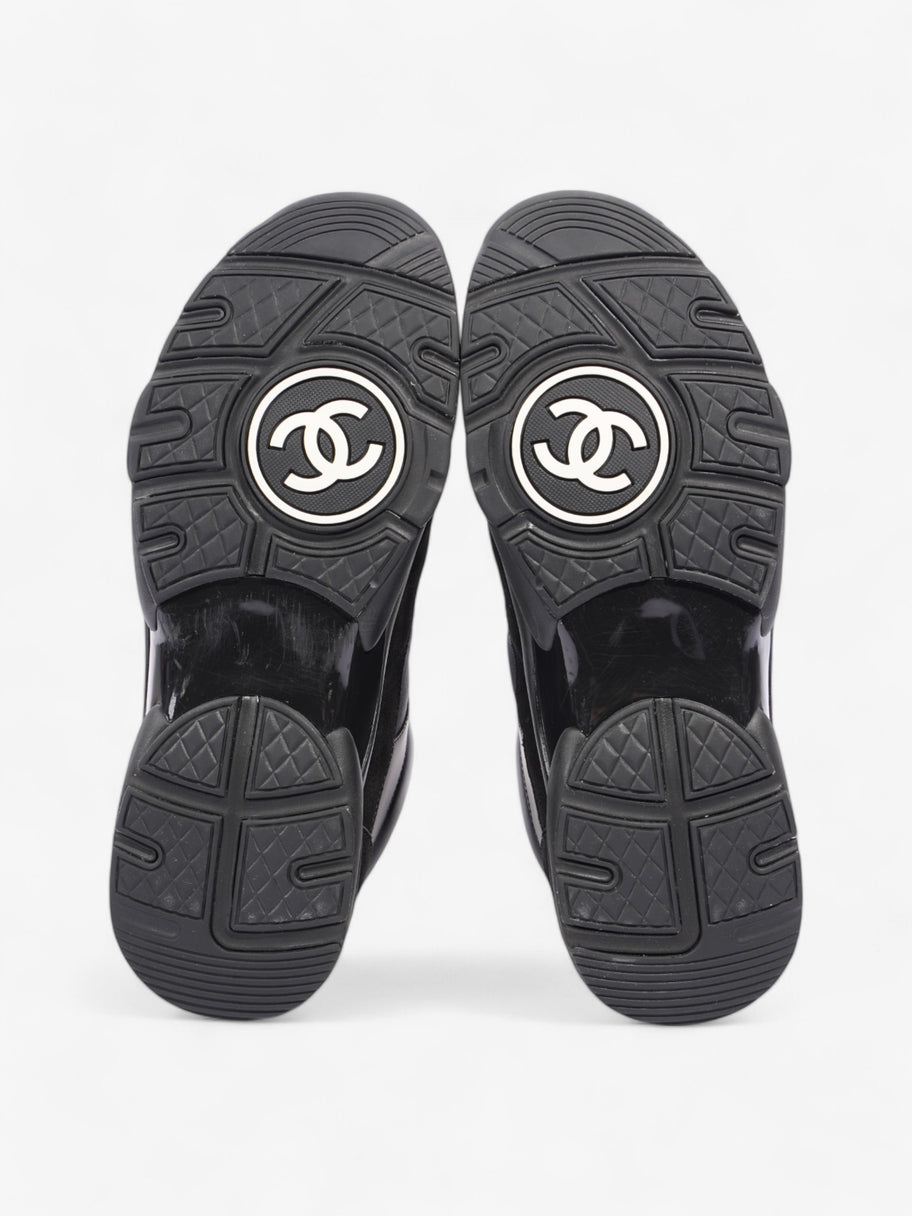 Chanel CC Logo Sneakers Black Suede EU 41 UK 7 Image 7