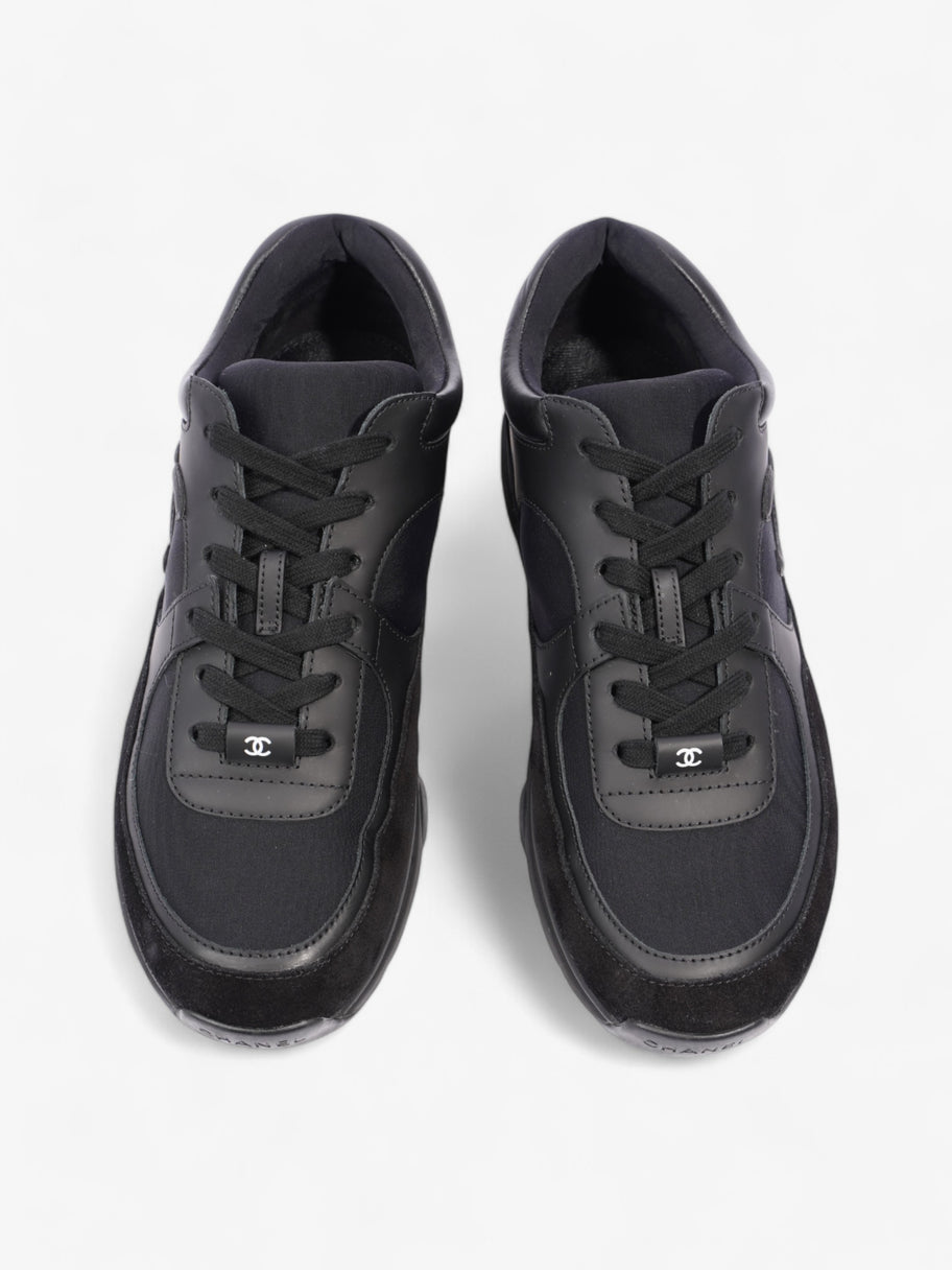 Chanel CC Logo Sneakers Black Suede EU 41 UK 7 Image 8