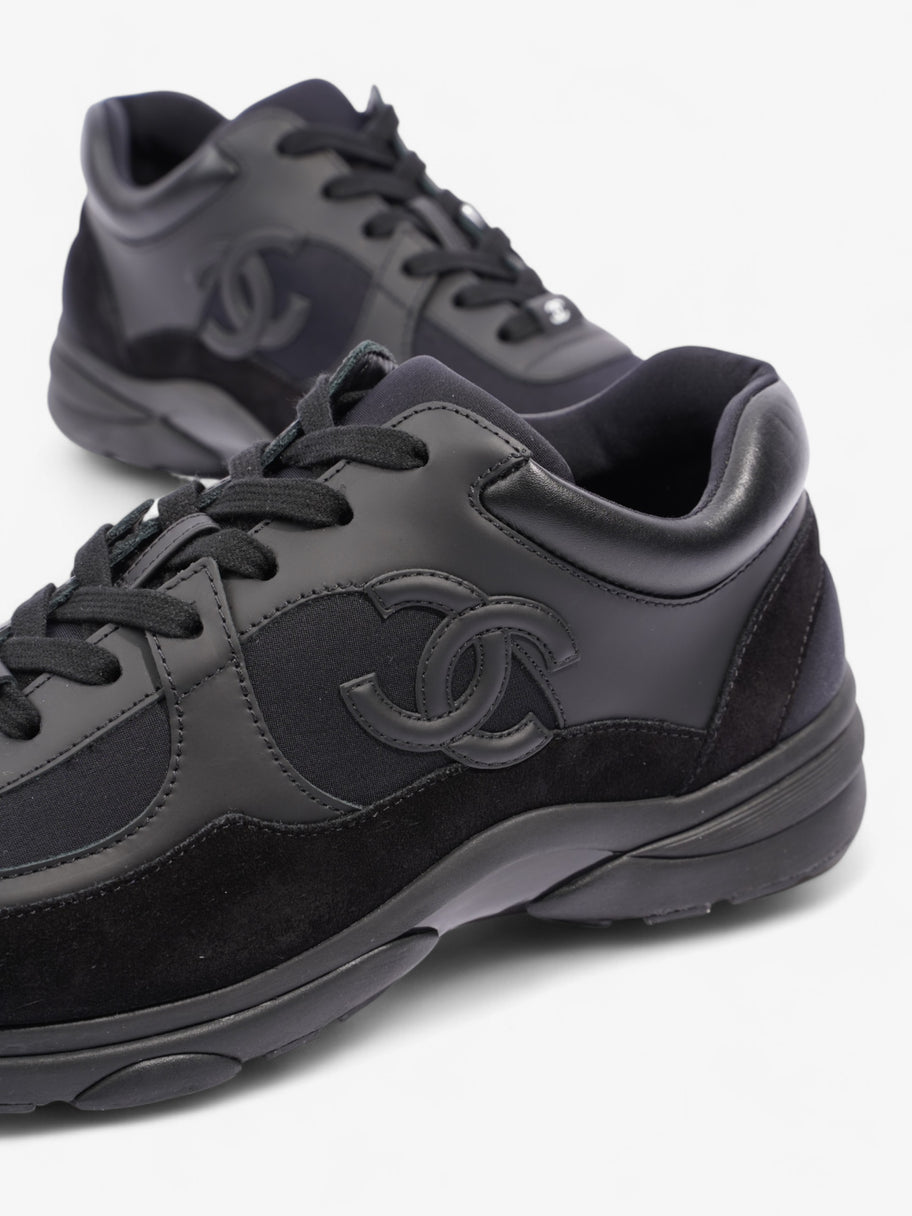 Chanel CC Logo Sneakers Black Suede EU 41 UK 7 Image 9