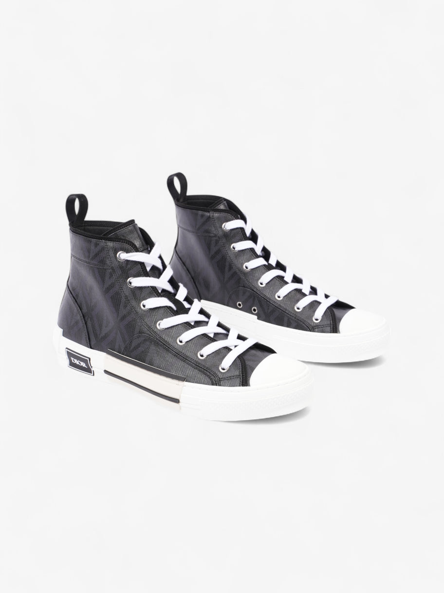 Christian Dior B23 High-tops Black / White Coated Canvas EU 42.5 UK 8.5 Image 2