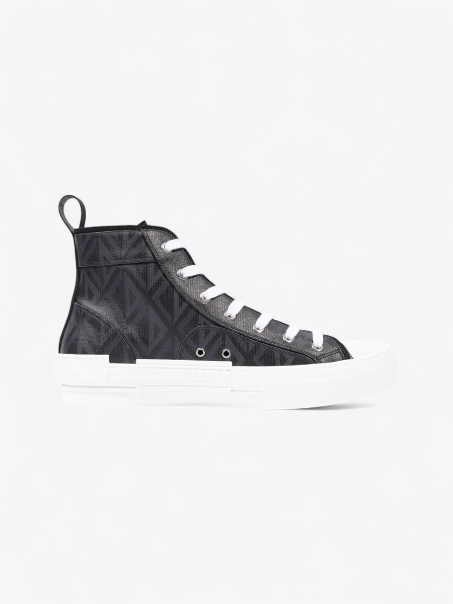 Christian Dior B23 High-tops Black / White Coated Canvas EU 42.5 UK 8.5 Image 4
