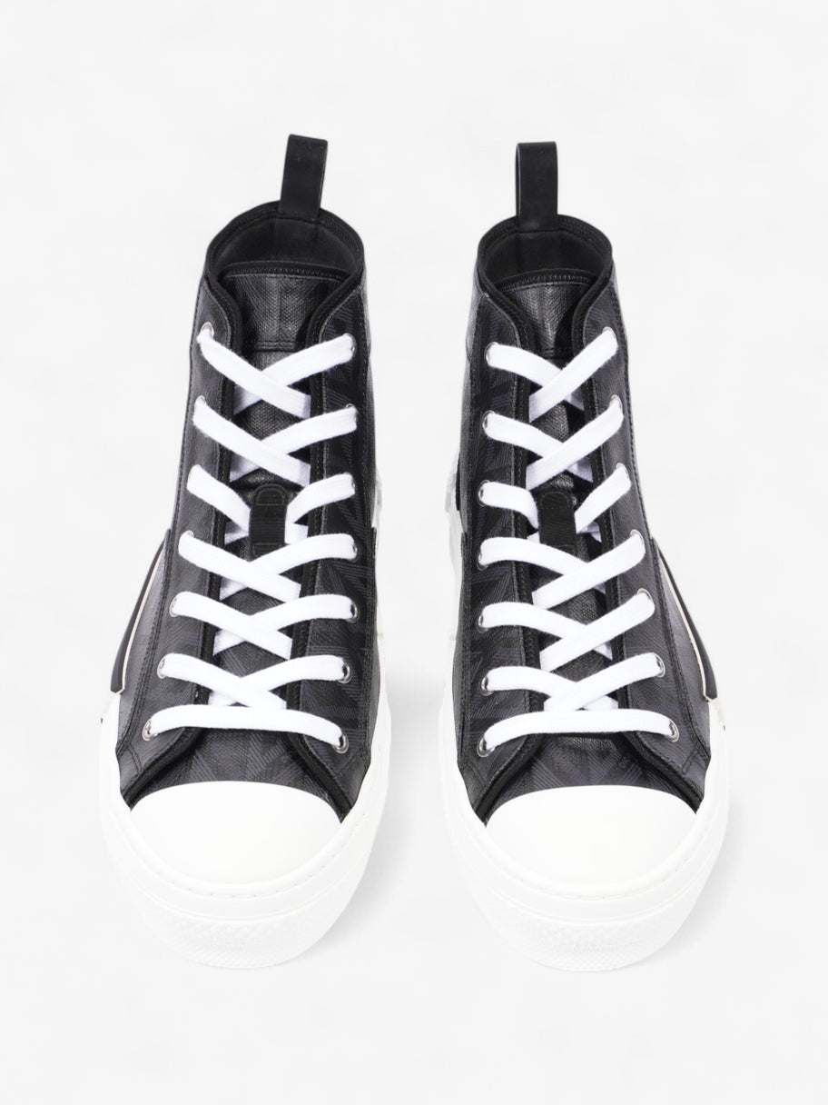 Christian Dior B23 High-tops Black / White Coated Canvas EU 42.5 UK 8.5 Image 8