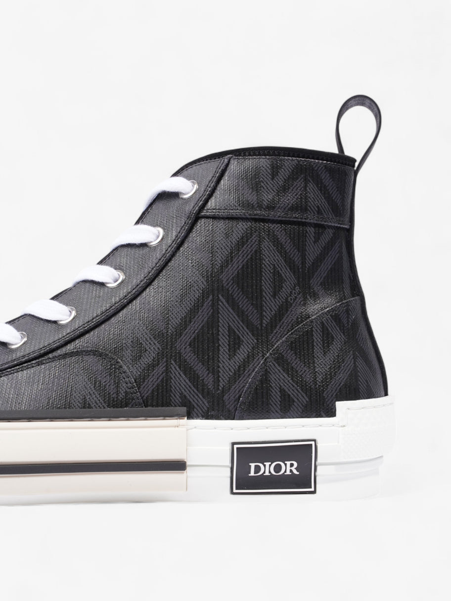Christian Dior B23 High-tops Black / White Coated Canvas EU 42.5 UK 8.5 Image 9