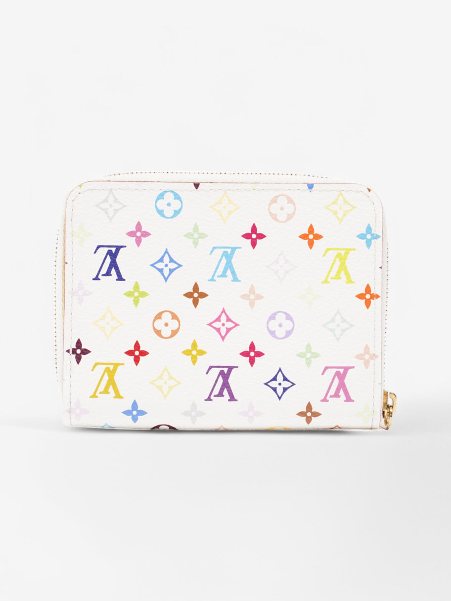 Louis Vuitton Coin Purse Monogram Multicolour / White Coated Canvas Image 2