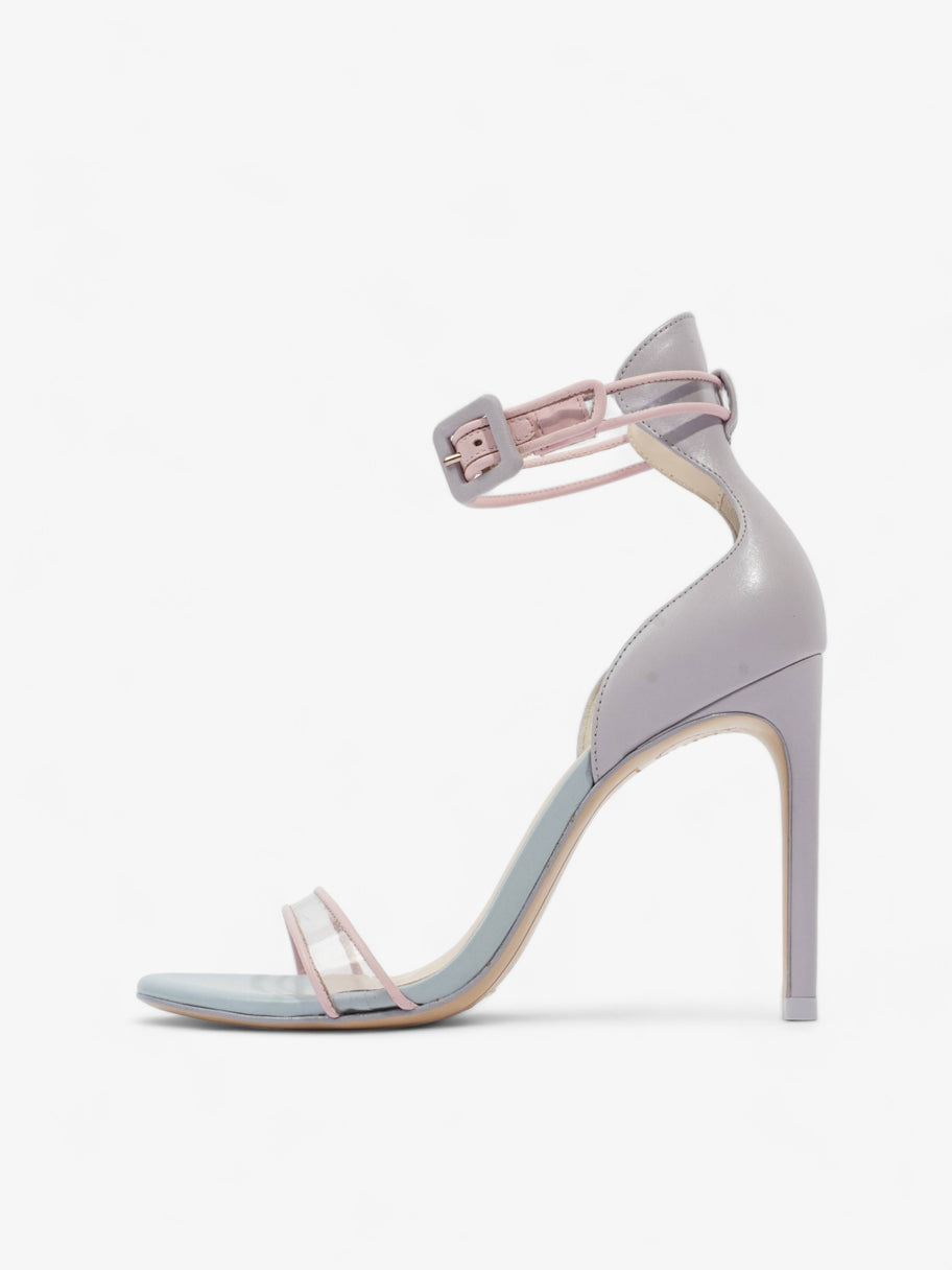 Nicole Sandal 90 Lavender / Baby Blue Leather EU 36.5 UK 3.5 Image 5