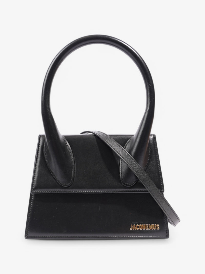  Jacquemus Le Chiquito Black Leather Grande