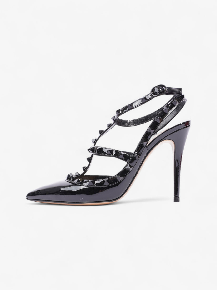 Valentino Rockstud Heels 100 Black Patent Leather EU 38 UK 5 Image 5