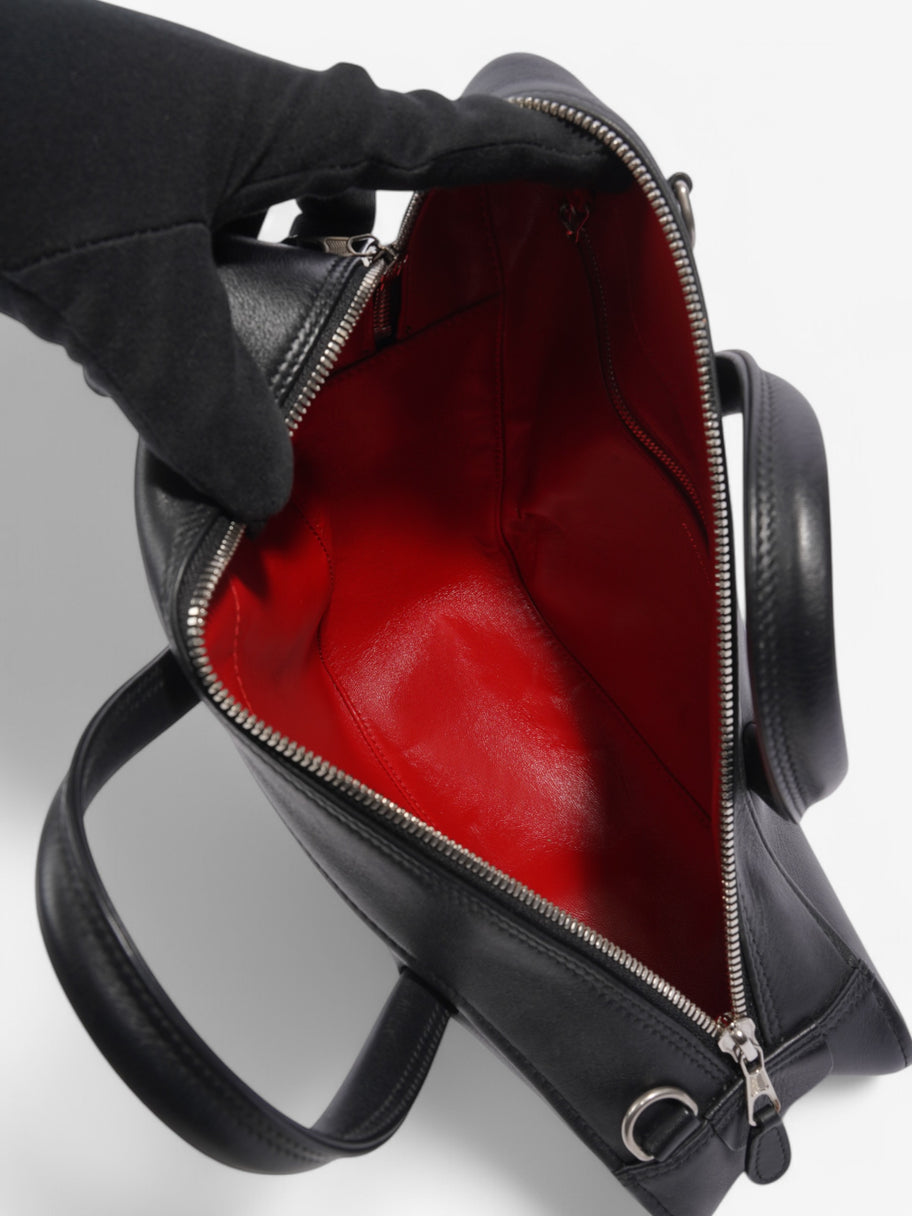Balenciaga Triangle Bag Black / White Leather Image 7