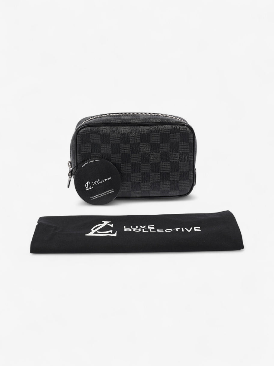 Louis Vuitton Toiletry Bag Damier Graphite Coated Canvas Image 7