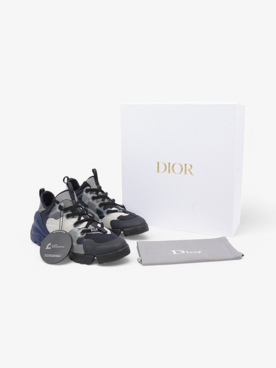 Christian Dior D-Connect White / Black / Navy Fabric EU 41 UK 8 Image 10